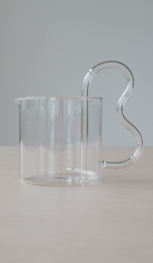 Sophie Lou Jacobsen Clear Bean Pitcher - Spartan Shop