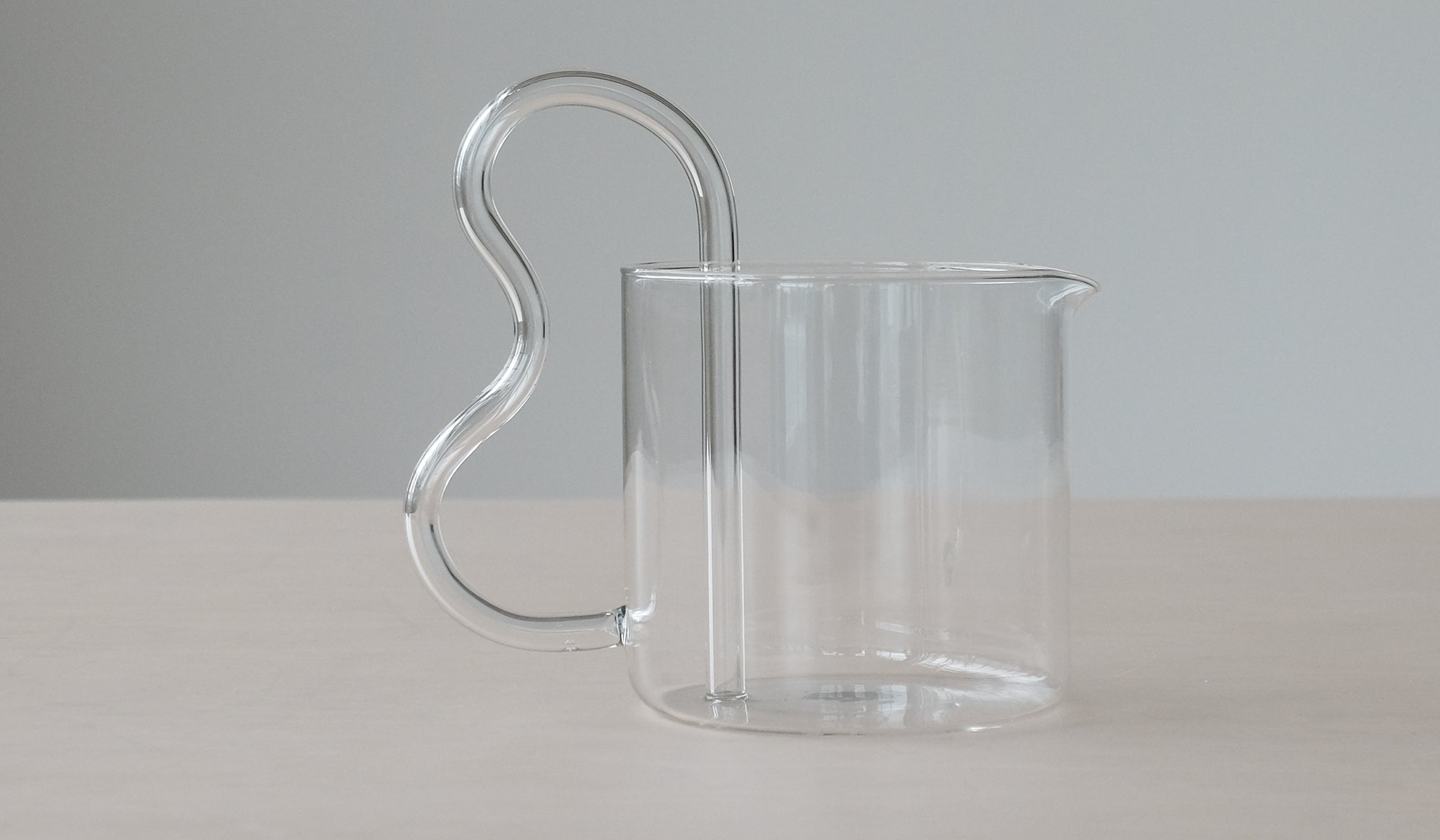 Sophie Lou Jacobsen Clear Bean Pitcher - Spartan Shop