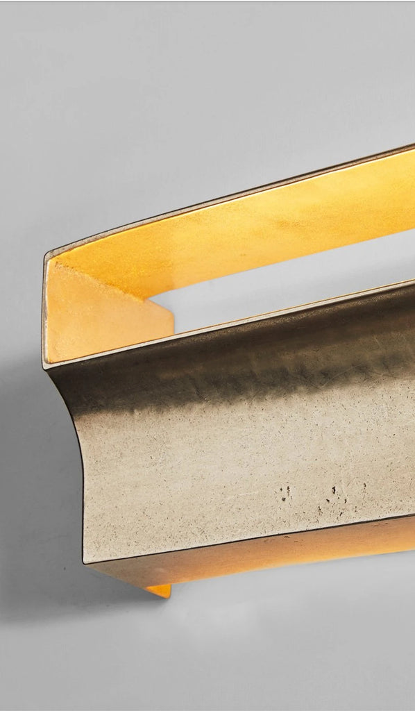 Studio Henry Wilson Polished Cast Brass Scoop Wall Light - Spartan Shop