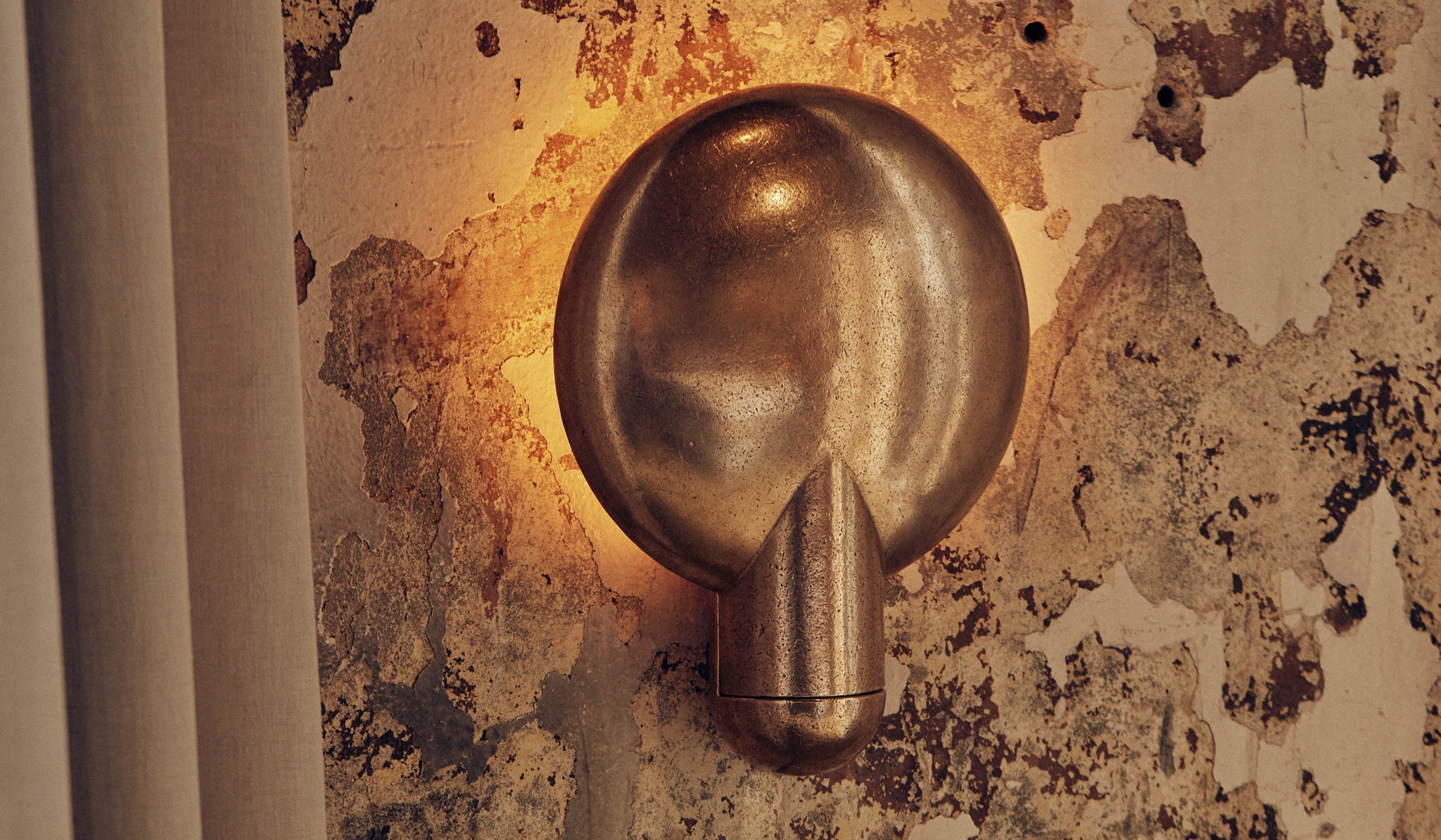 Studio Henry Wilson Polished Cast Bronze Surface Wall Sconce - Spartan Shop