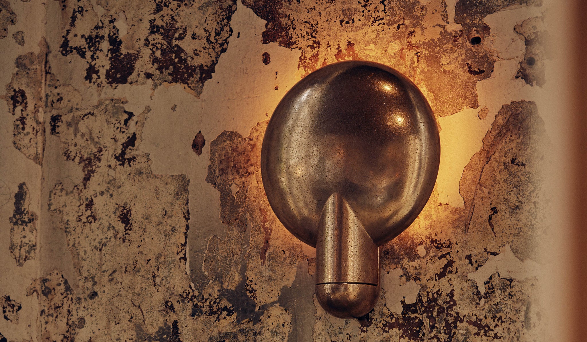 Studio Henry Wilson Polished Cast Bronze Surface Wall Sconce - Spartan Shop